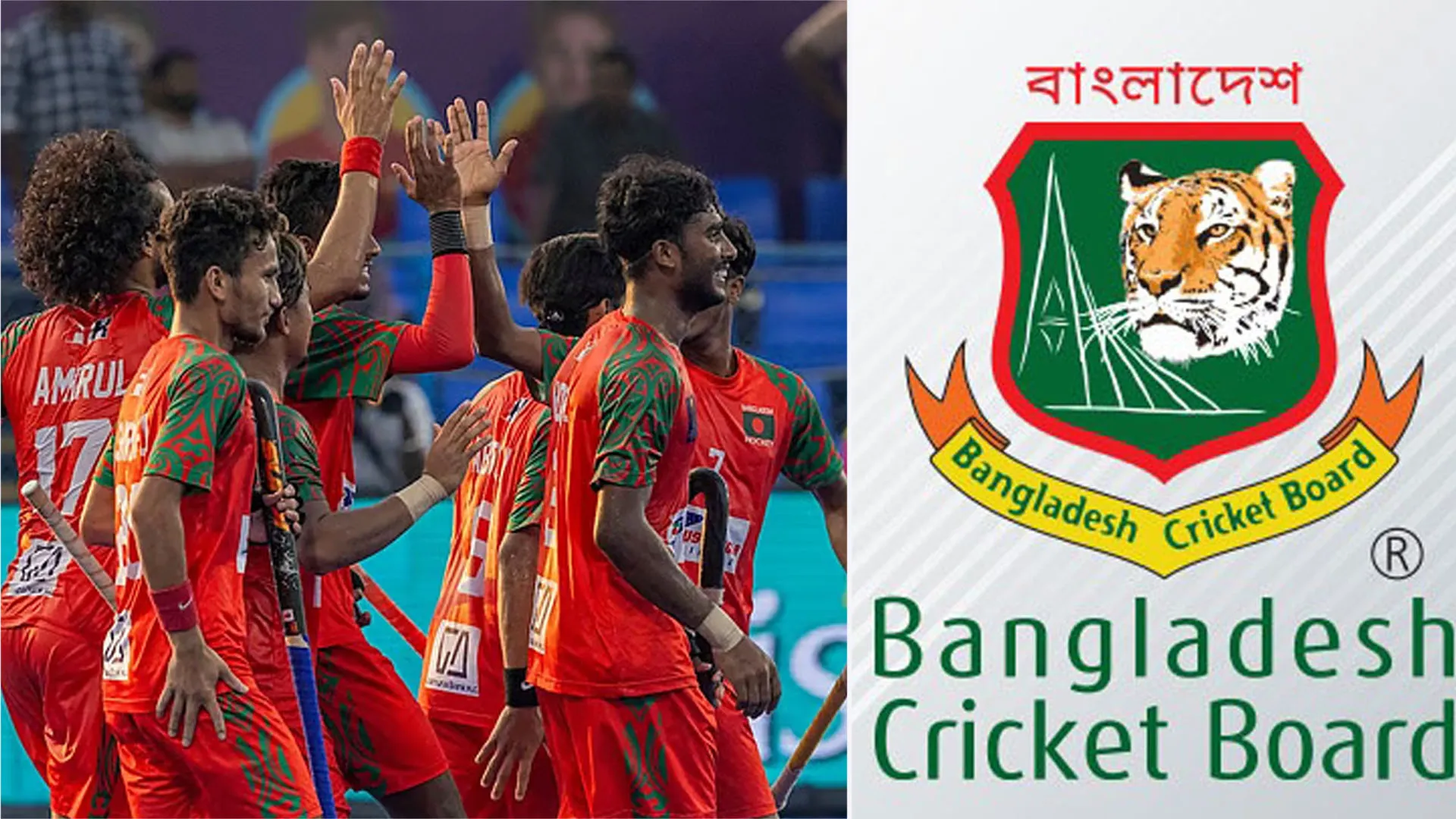 বিশ্বকাপে ট্রফি জেতায় বাংলাদেশ হকি দলকে বিসিবির শুভেচ্ছা