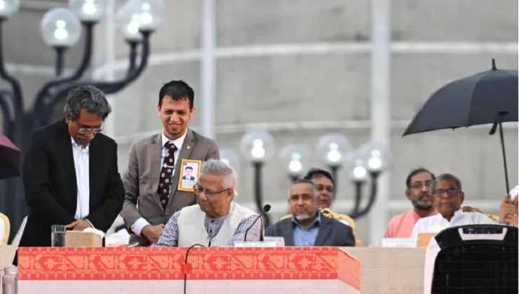 জুলাই সনদে স্বাক্ষর প্রধান উপদেষ্টাসহ রাজনৈতিক নেতাদের, অনুপস্থিত এনসিপি