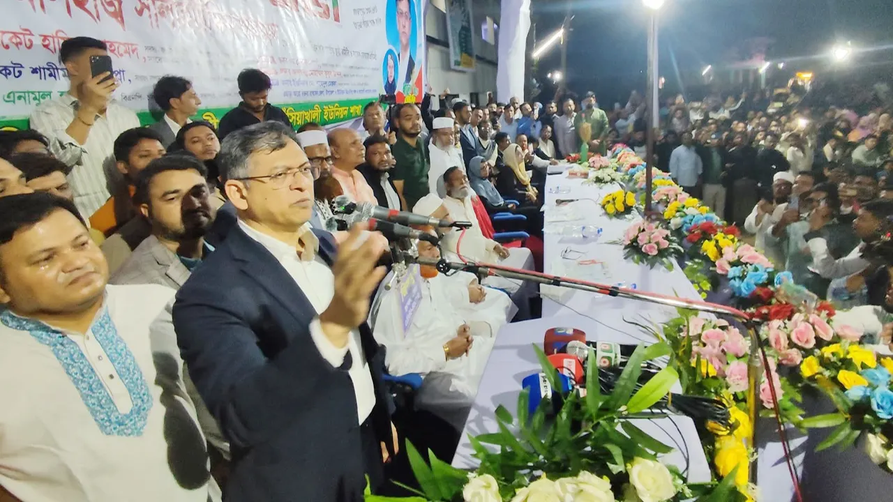 চকরিয়ায় সালাহউদ্দিনের নির্বাচনী প্রচারণা