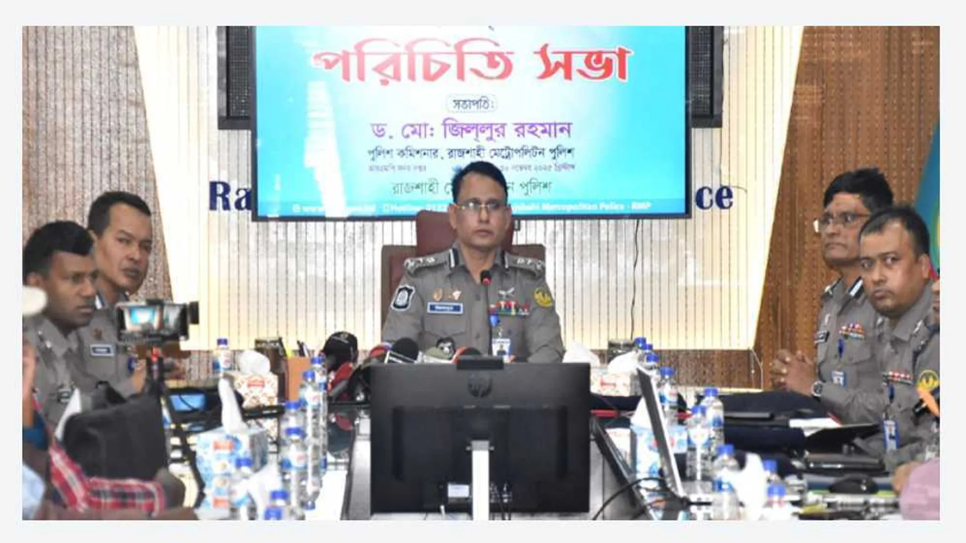 রাজশাহী নগরীর নিরাপত্তা নিশ্চিতে যা প্রয়োজন সব করা হবে: নতুন কমিশনার