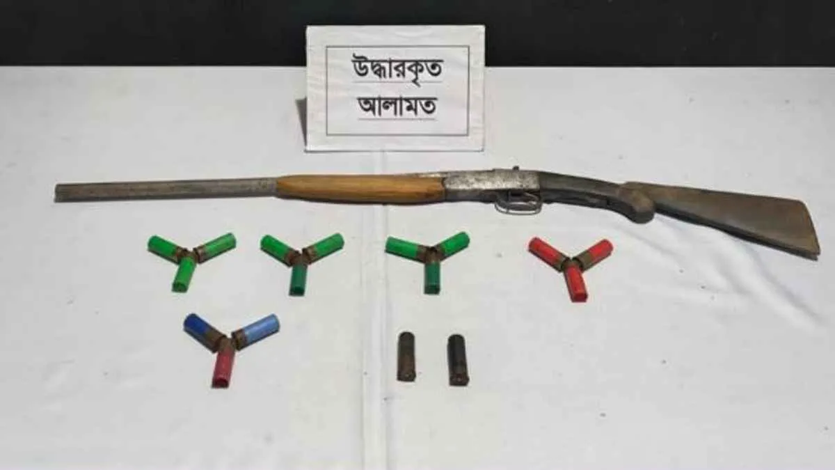 চকরিয়ায় ডাকাত সাইফুলের বসতি থেকে অস্ত্র-কার্তুজ উদ্ধার