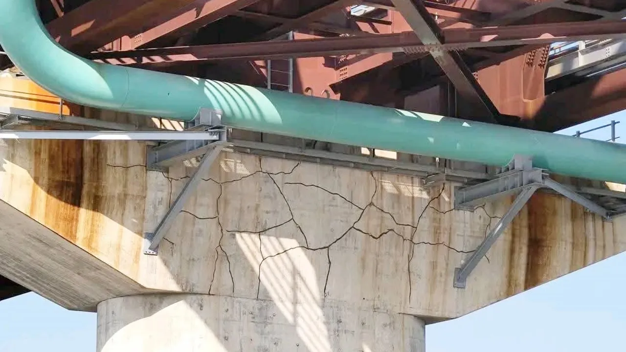 যমুনা রেলসেতুর ফাটল নয়, ‘হেয়ারক্র্যাক’