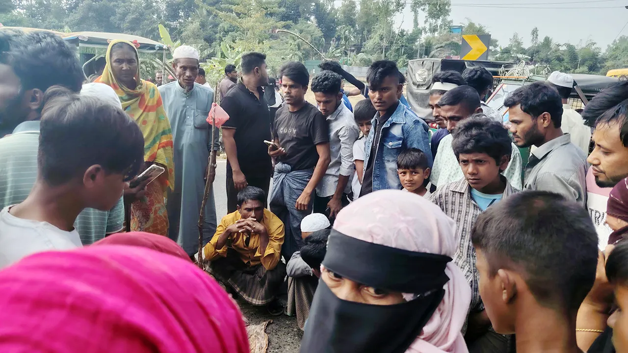 কক্সবাজারে কাভার্ডভ্যানের চাপায় প্রাণ গেল শিশুর