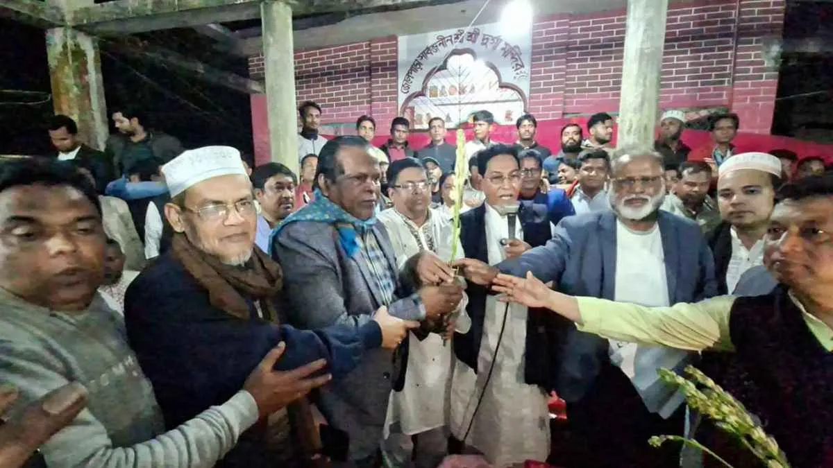 বরগুনায় ৭০০ হিন্দু ভোটারের বিএনপিতে যোগদান