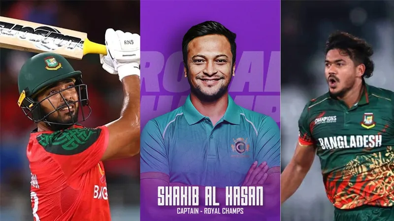 জেনে নিন টি–টেন লিগে সাকিব, সাইফ ও তাসকিনের ম্যাচ কবে কখন