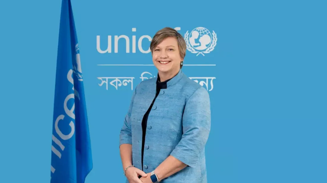 দেশজুড়ে ৯৭ শতাংশ শিশু টাইফয়েড টিকার আওতায়ঃ ইউনিসেফের বিবৃতি