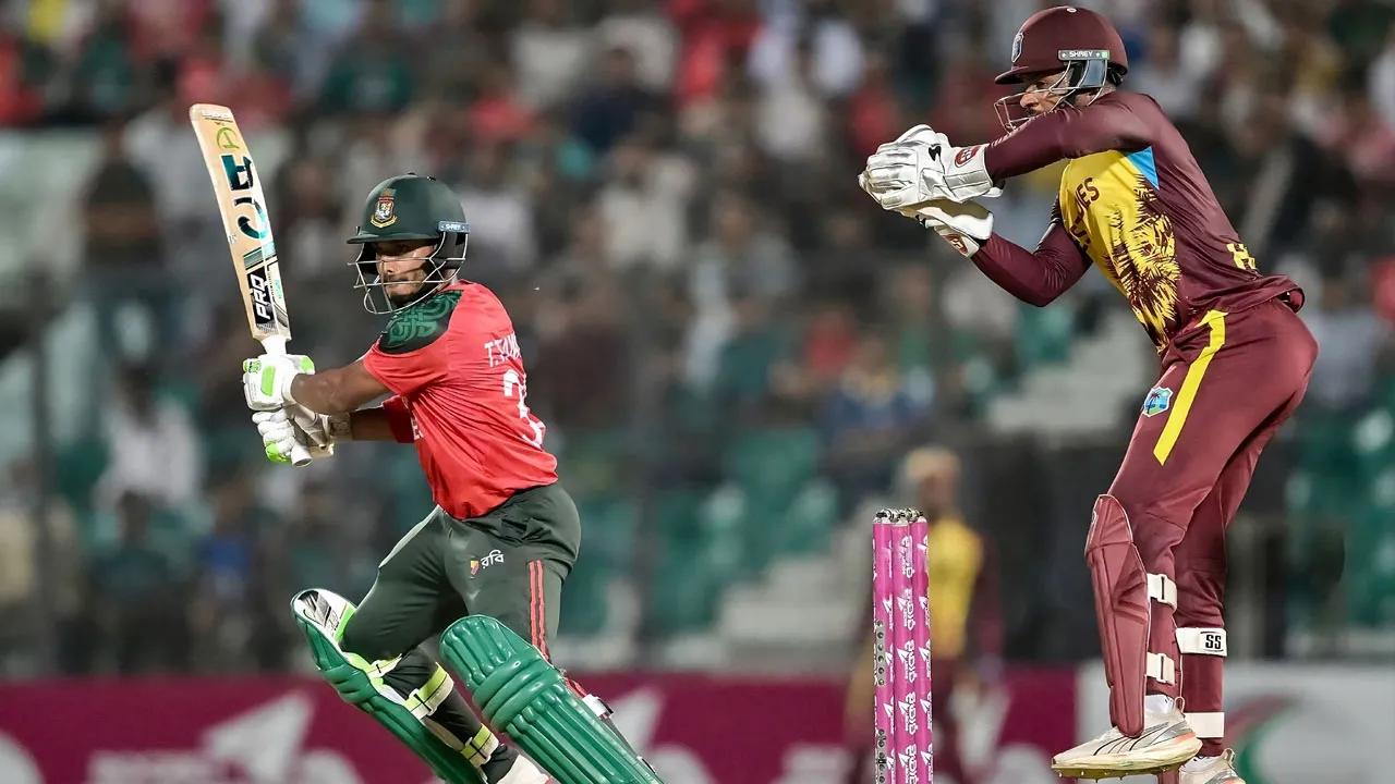 টি-টোয়েন্টিতে ওয়েস্ট ইন্ডিজের কাছে হোয়াইটওয়াশ বাংলাদেশ