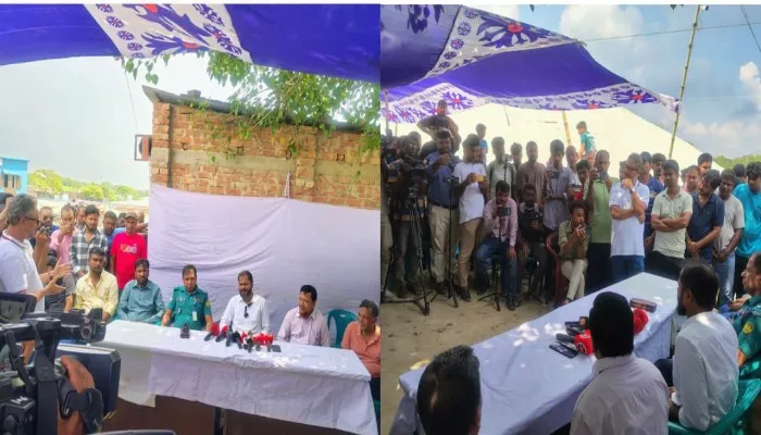 দীর্ঘ ৫ মাস পর বৈধ ইজারাদারের হাতে রাজশাহীর পবার চরশ্যামপুর-দিয়ারখিদিরপুর বালুমহাল হস্তান্তর