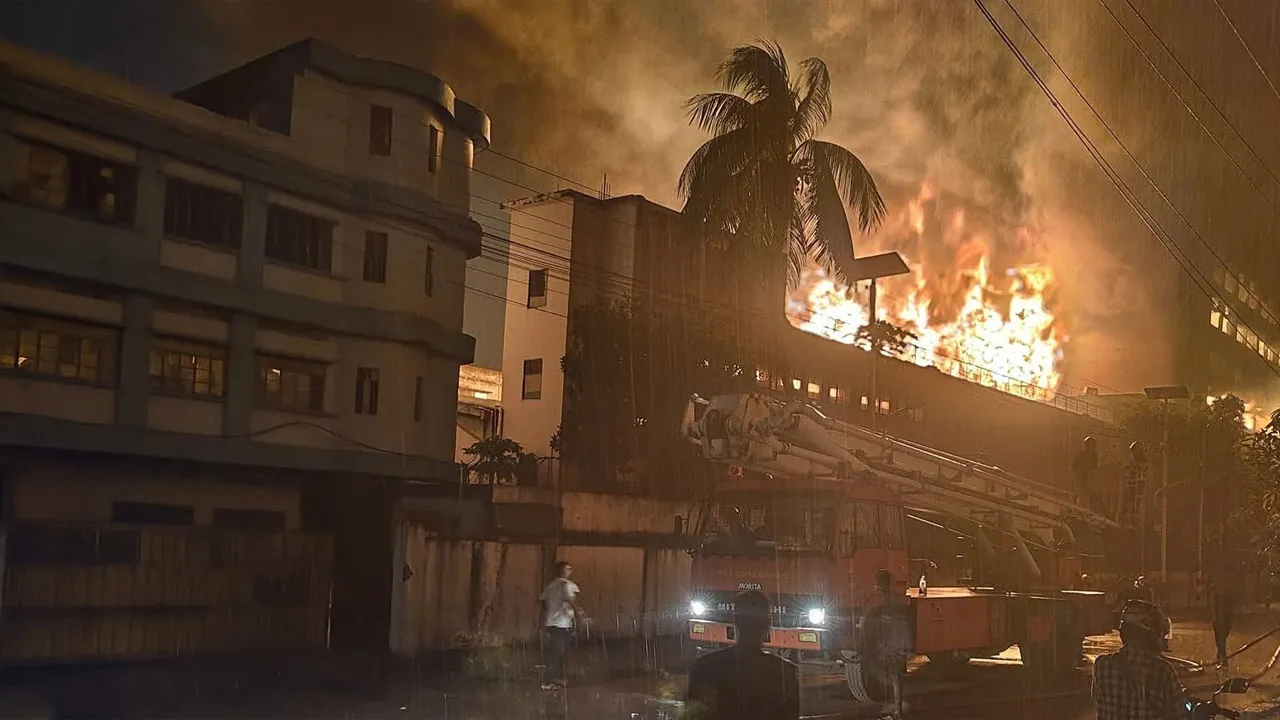 ইপিজেড আগুনে বৃষ্টি পড়তেই মিলল প্রাণের শান্তি, ফায়ার সার্ভিসের কাজ সহজ হল