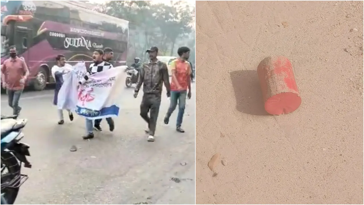 ‎রাজধানীতে আওয়ামী লীগের অঙ্গসংগঠনের ঝটিকা মিছিল, ককটেল উদ্ধার