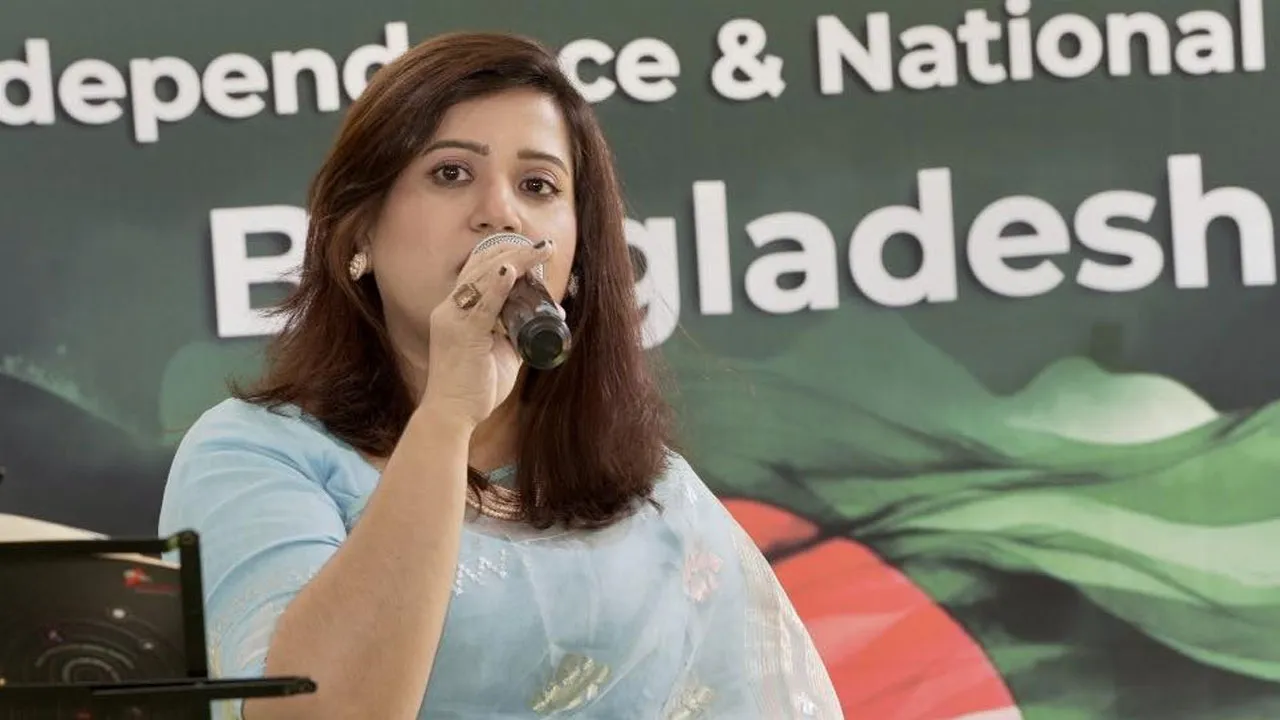 তারেক রহমানকে ঘিরে ন্যান্সির গানে উচ্ছ্বাস