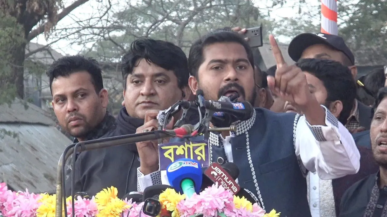 মন্ত্রীত্বের আশ্বাসে ভোট চাইলেন ভিপি নুর