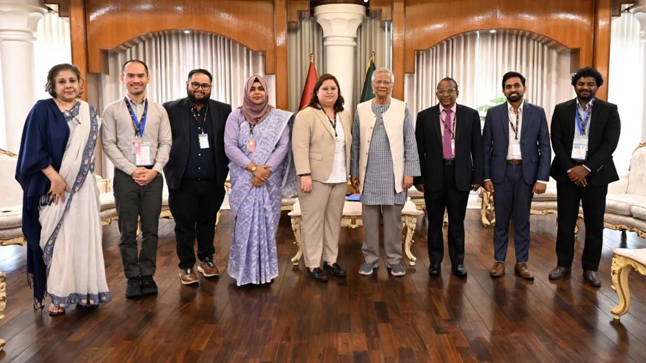 আনফ্রেল দলের সঙ্গে প্রধান উপদেষ্টার বৈঠক