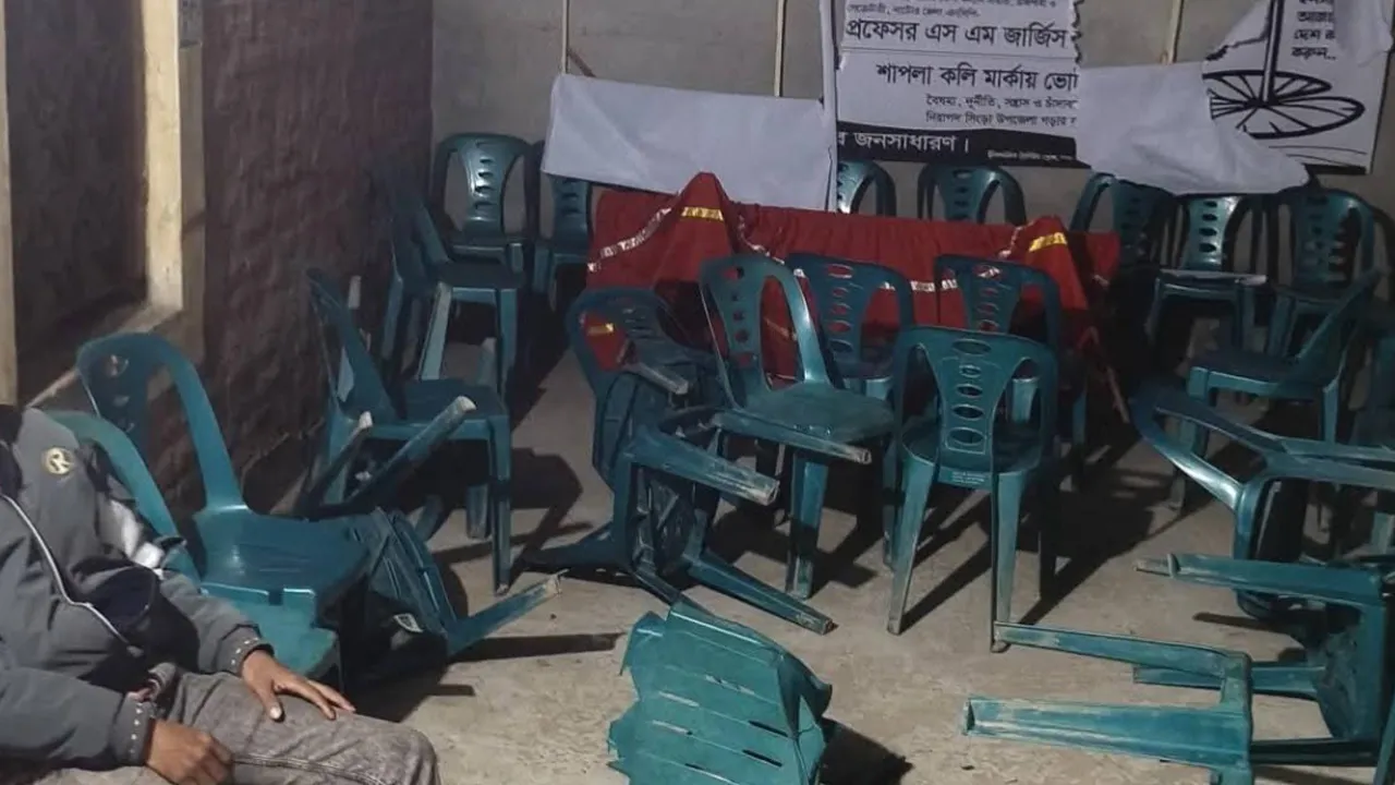 এনসিপির নির্বাচনী কার্যালয়ে হামলার অভিযোগ