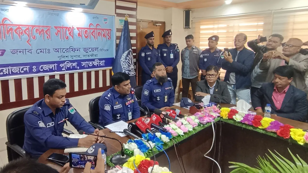 নিরাপদ ভোটই পুলিশের প্রথম দায়িত্ব: সাতক্ষীরার নতুন এসপি