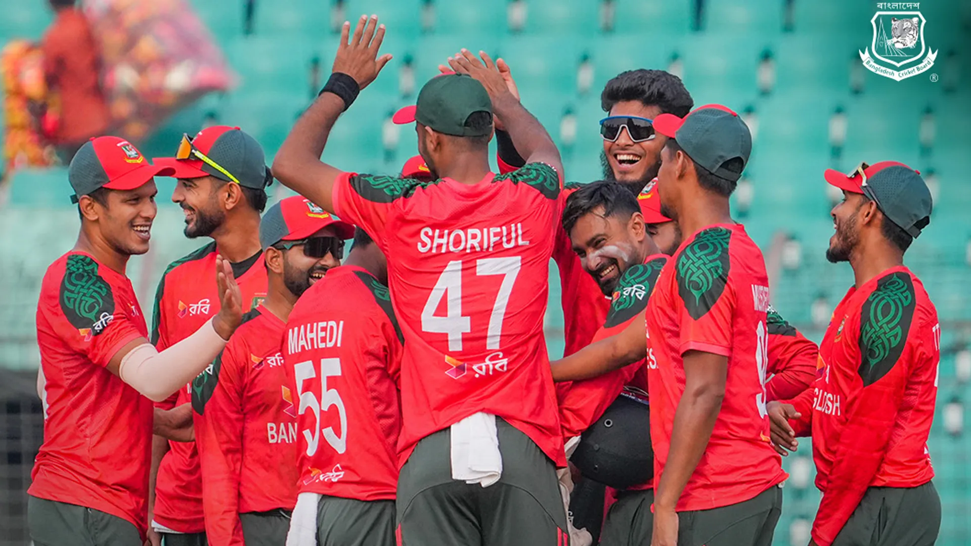 মোস্তাফিজ-রিশাদের তোপে অল্পে গুটিয়ে গেল আয়ারল্যান্ড