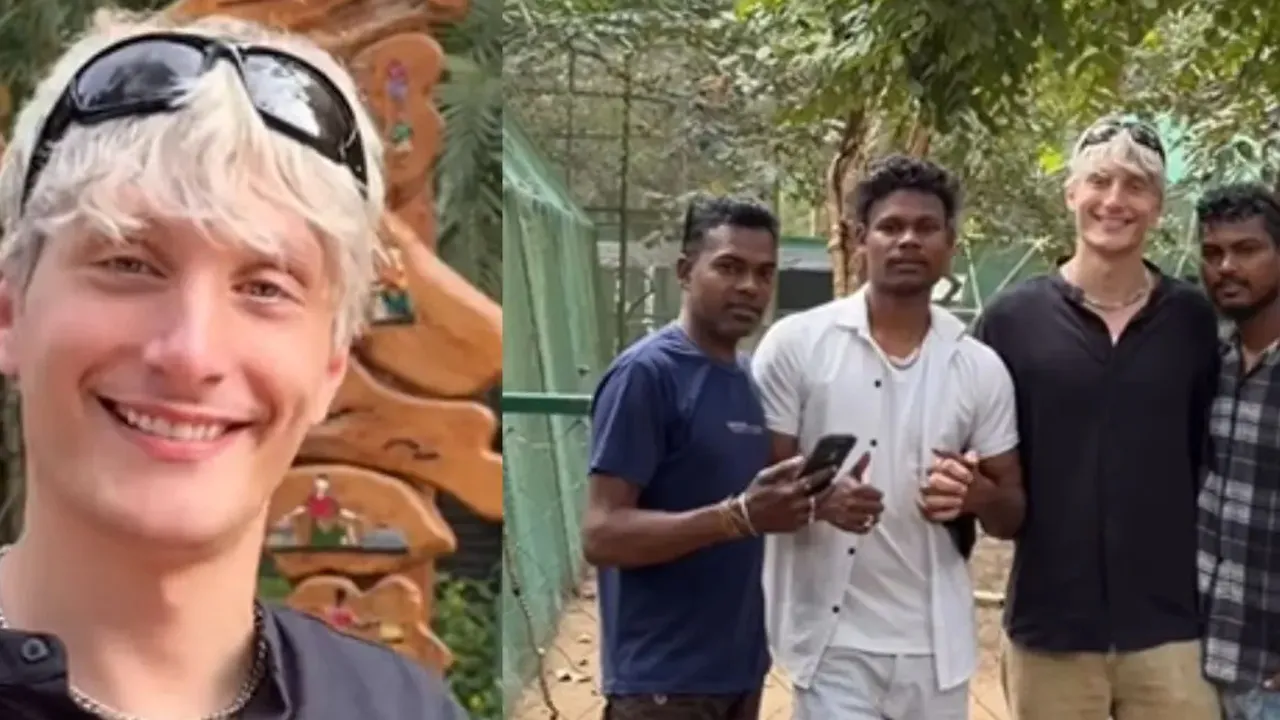 কর্ণাটকের চিড়িয়াখানায় সেলফির কেন্দ্রবিন্দু হলেন বিদেশি পর্যটক