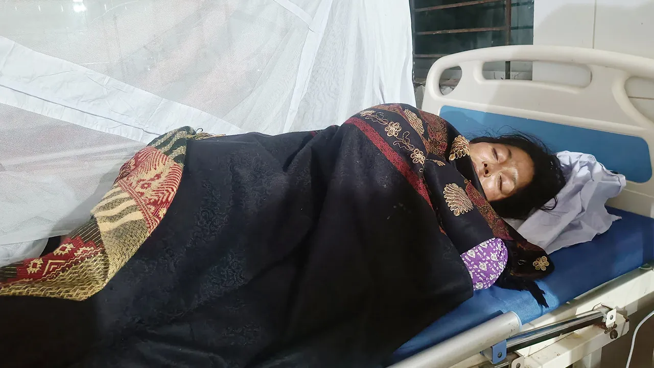 গভীর রাতে বিধবার ঘরে ভয়ংকর লুট