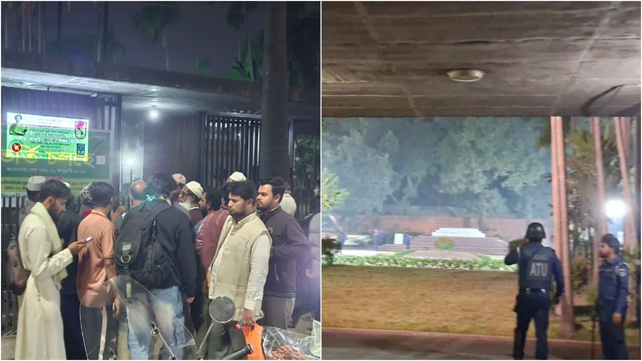 শহীদ ওসমান হাদির কবর জিয়ারতে ভিড়, নিরাপত্তা জোরদার