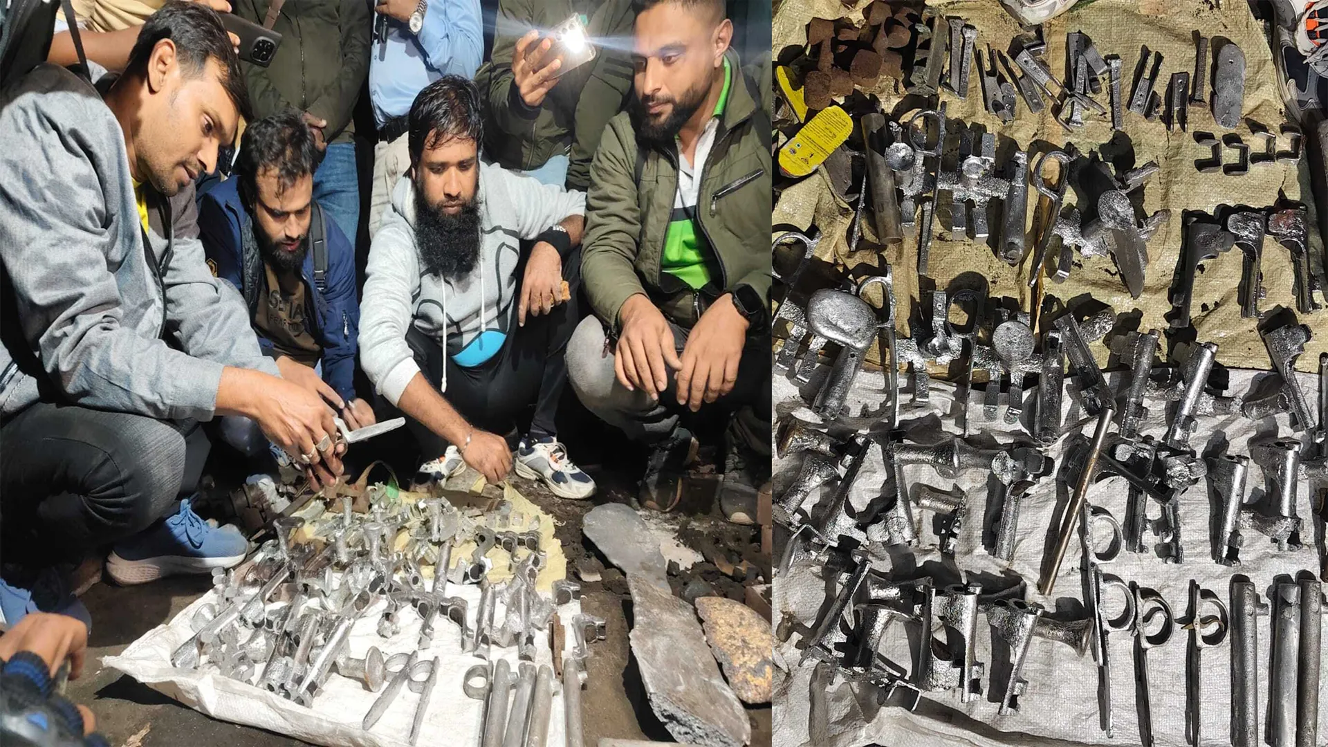 খুলনায় অস্ত্র তৈরির কারখানার সন্ধান, ৩৫ আগ্নেয়াস্ত্রের সরঞ্জাম উদ্ধার