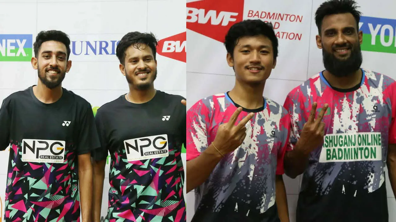 বাংলাদেশি জুটির আধিপত্যে ব্যাডমিন্টন ফাইনাল