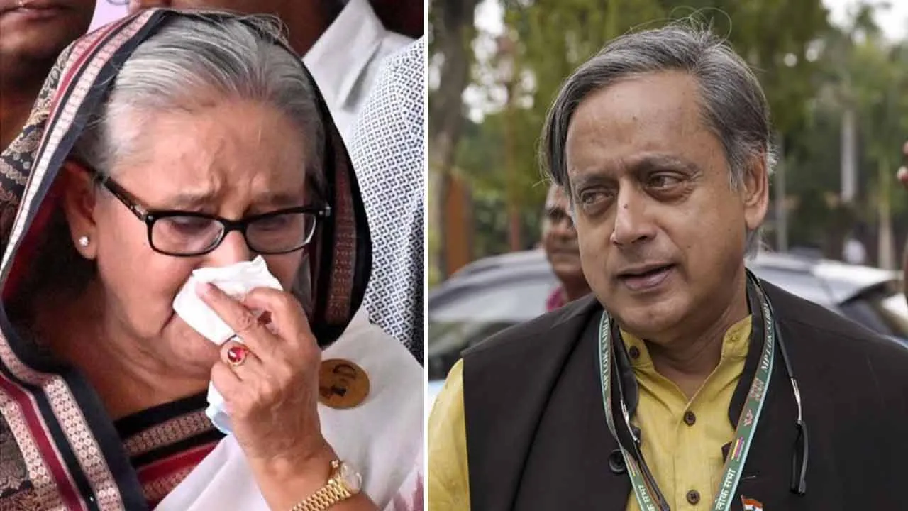 শেখ হাসিনার মৃত্যুদণ্ড ‘উদ্বেগজনক’: শশী থারুর