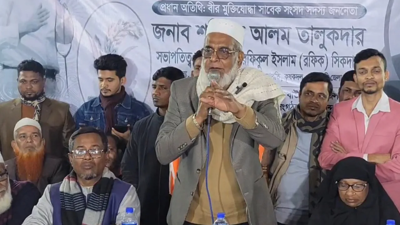 মুক্তিযুদ্ধ বনাম রাজাকারির লড়াই: বিএনপি প্রার্থী