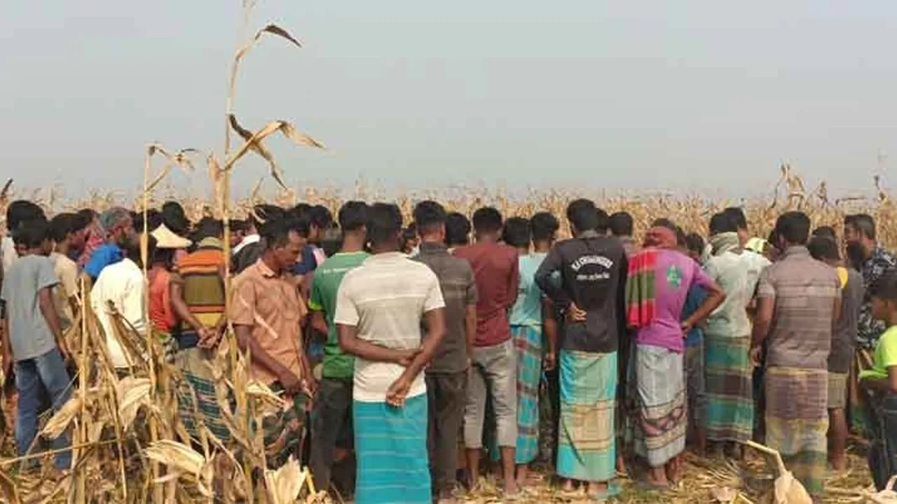 ভুট্টাক্ষেতে মিলল নিখোঁজ যুবকের লাশ