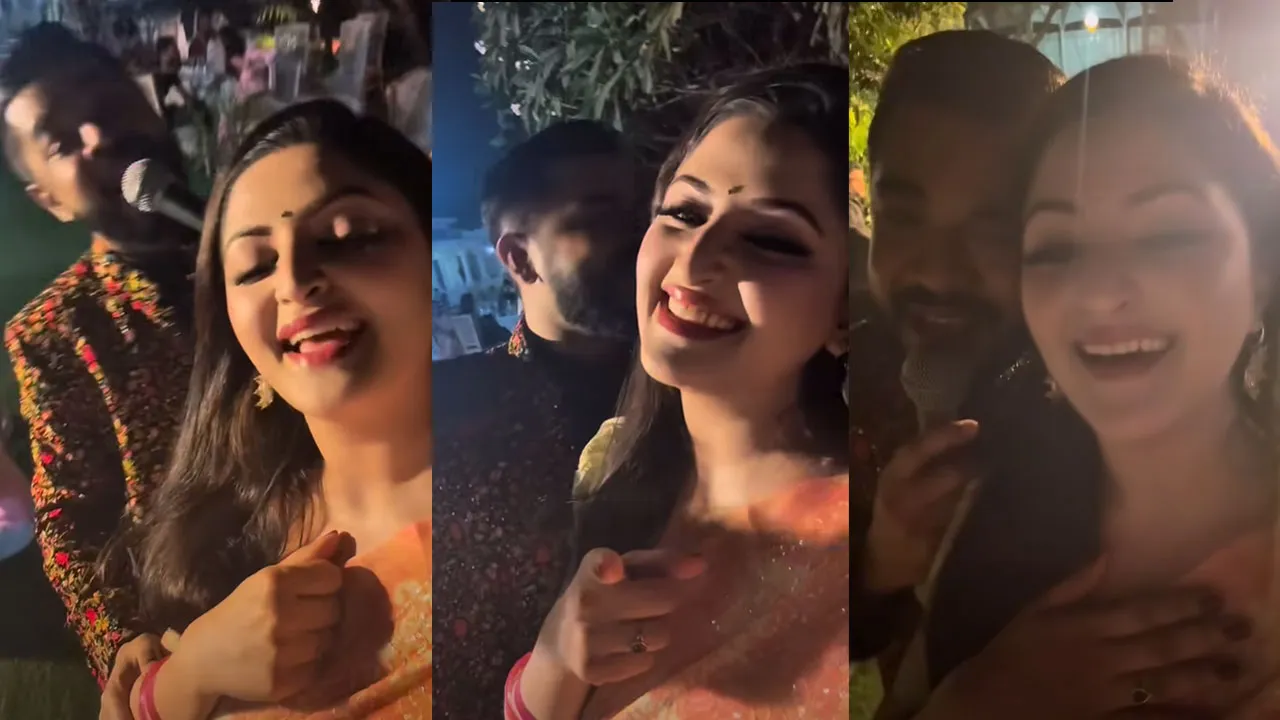 গান গেয়ে সমালোচনার মুখে পরীমণি