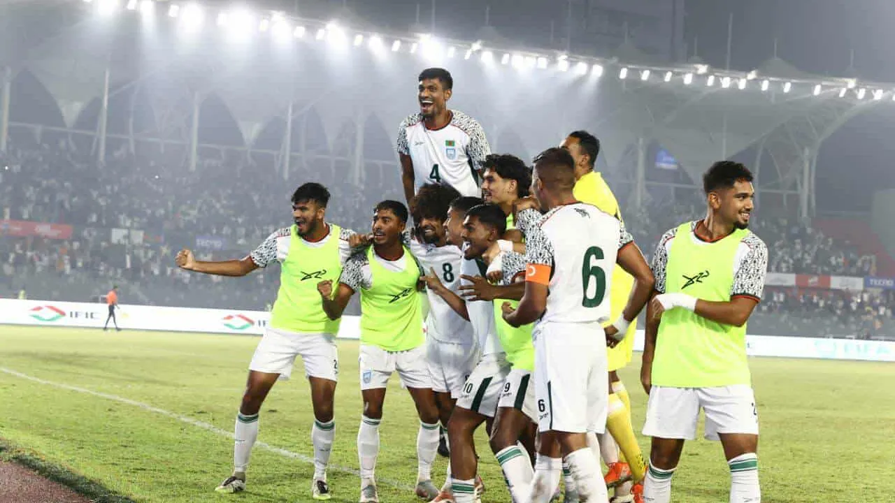 নেপালের শেষ মুহূর্তের গোলে জয়বঞ্চিত বাংলাদেশ