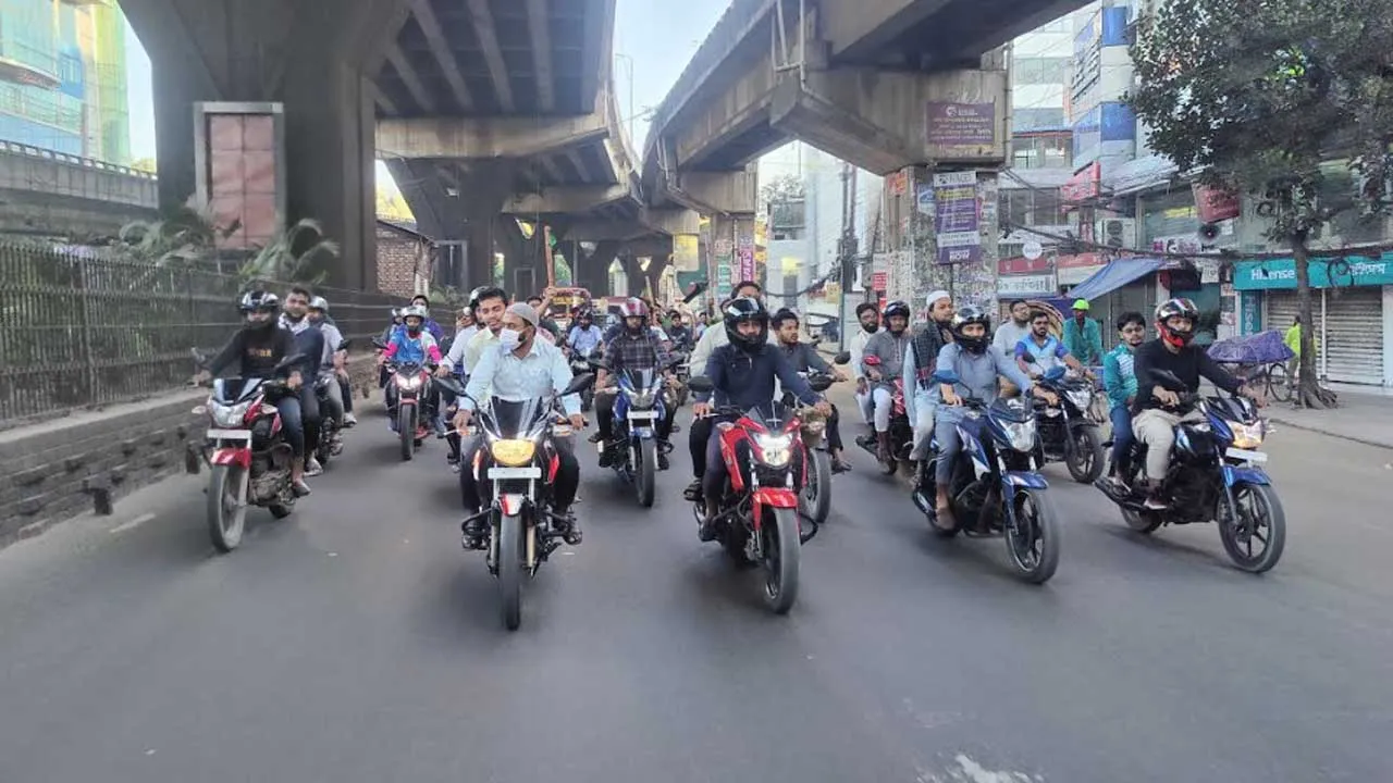 চট্টগ্রামে শিবিরের মোটরসাইকেল শোডাউন