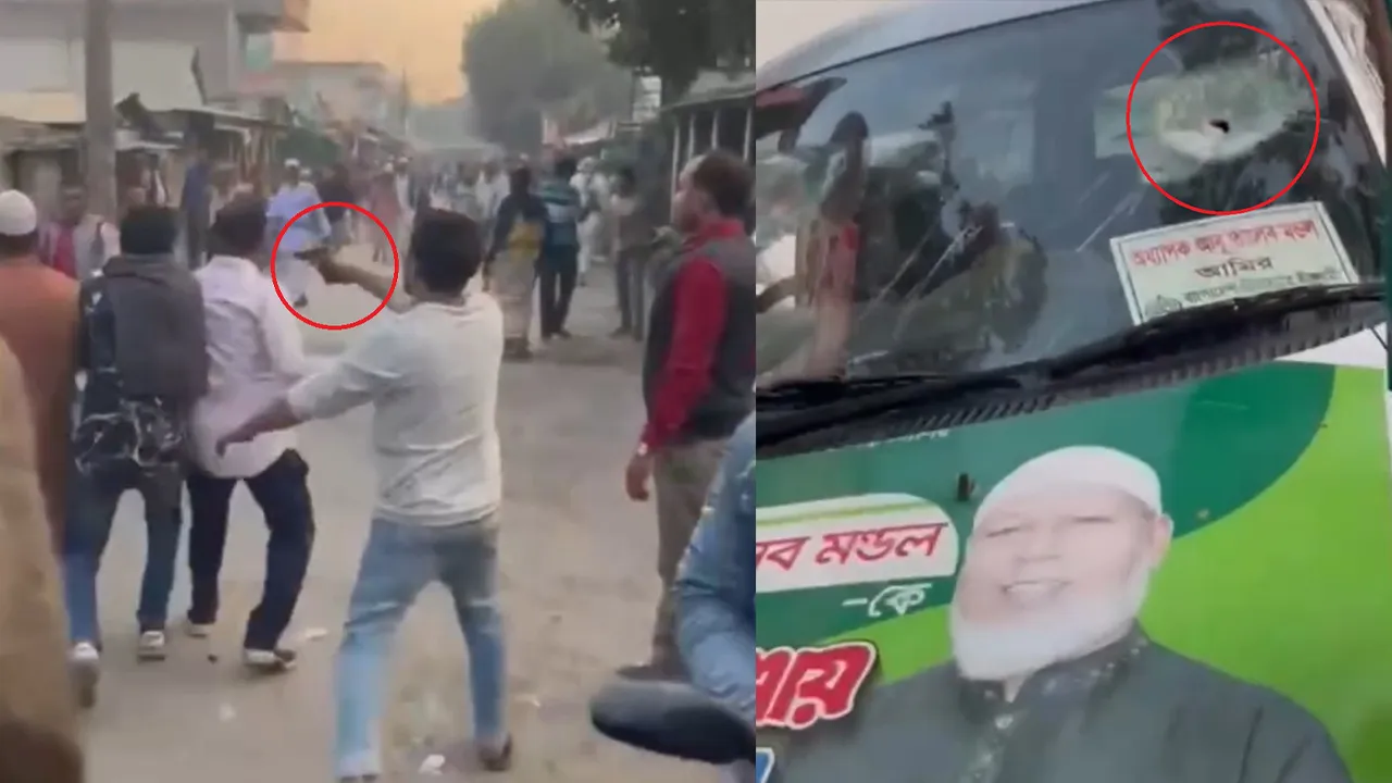 পাবনায় জামায়াতের প্রচারণায় হামলা, আহত অর্ধশত