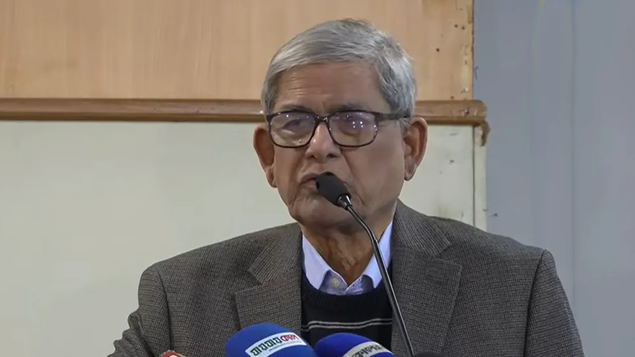 খালেদা জিয়ার মৃত্যুতে বাংলাদেশের রাজনীতিতে বিশাল শূন্যতা সৃষ্টি হয়েছে: মির্জা ফখরুল