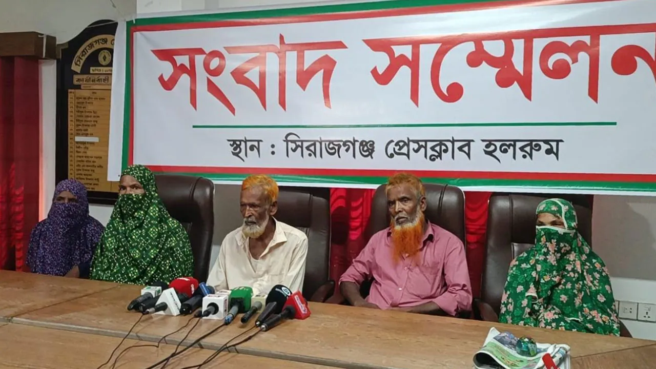 ছেলে হত্যায় মেয়ের নির্দোষ দাবি বাবার