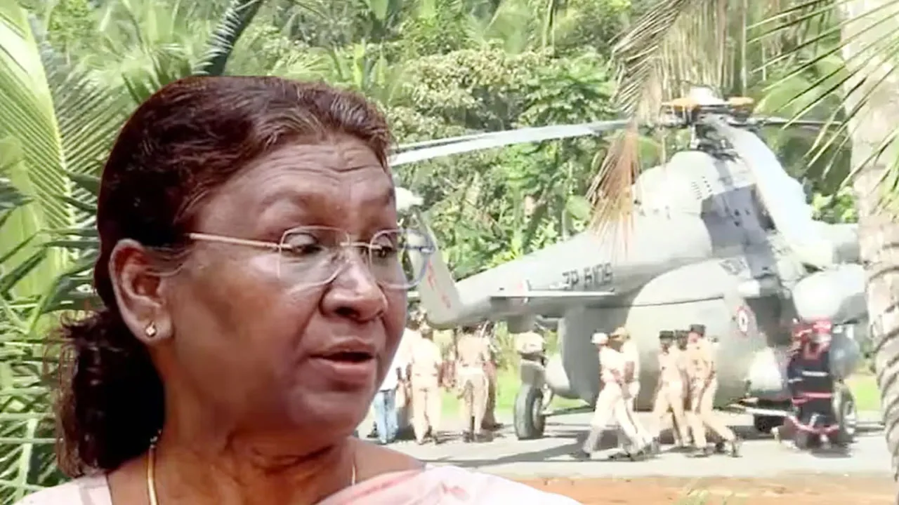 রাষ্ট্রপতি মুর্মুর হেলিকপ্টার দুর্ঘটনায়