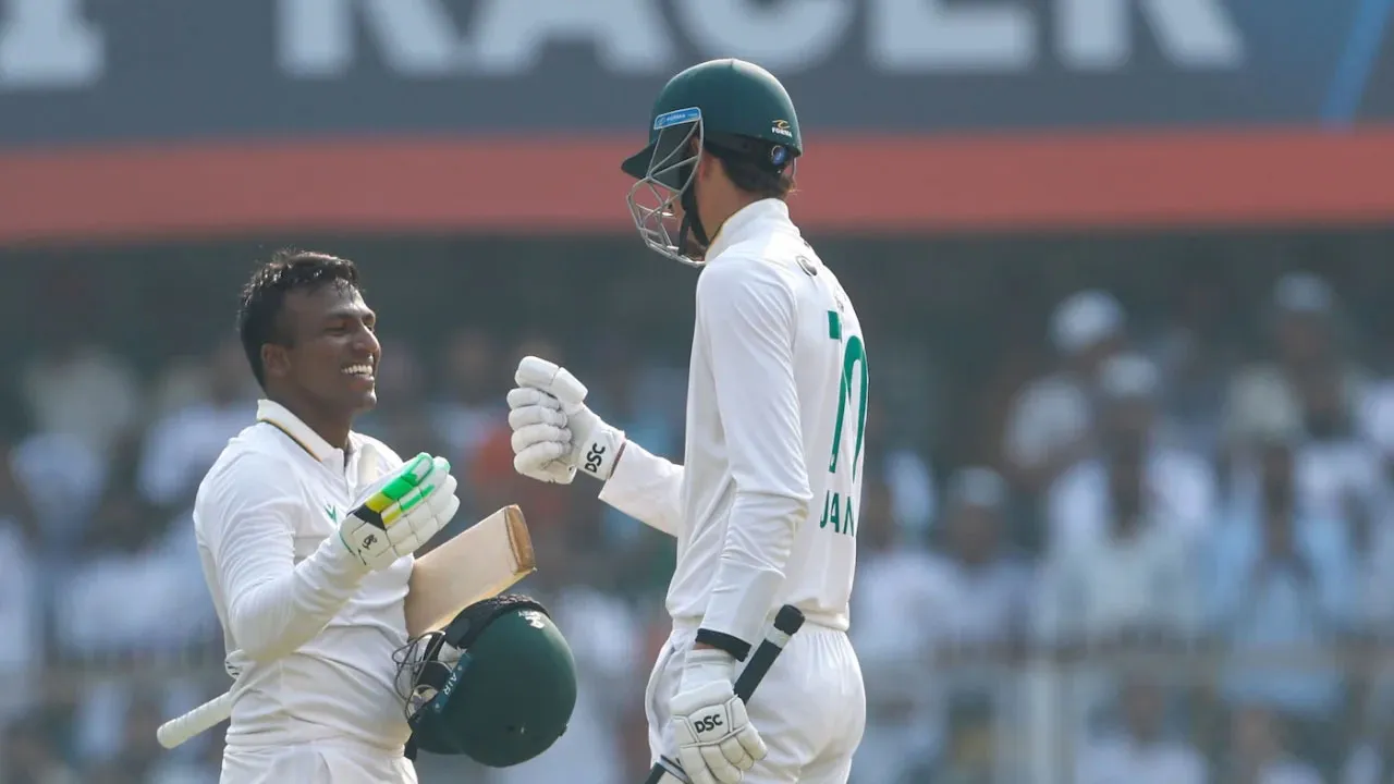 গুয়াহাটিতে মুথুসামি-জানসেনে ভারতকে দক্ষিণ আফ্রিকার কঠিন চ্যালেঞ্জ