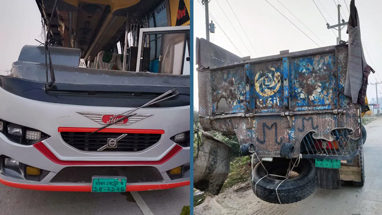 রংপুরে সড়ক দুর্ঘটনায় ৩ নিহত, ১২ আহত