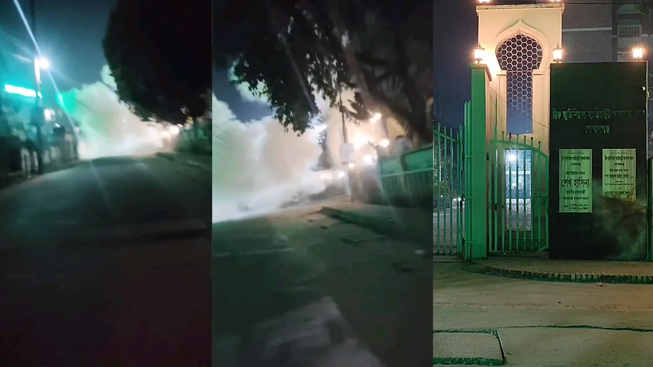 গোপালগঞ্জ আদালত ফটকে দুই বিস্ফোরণ