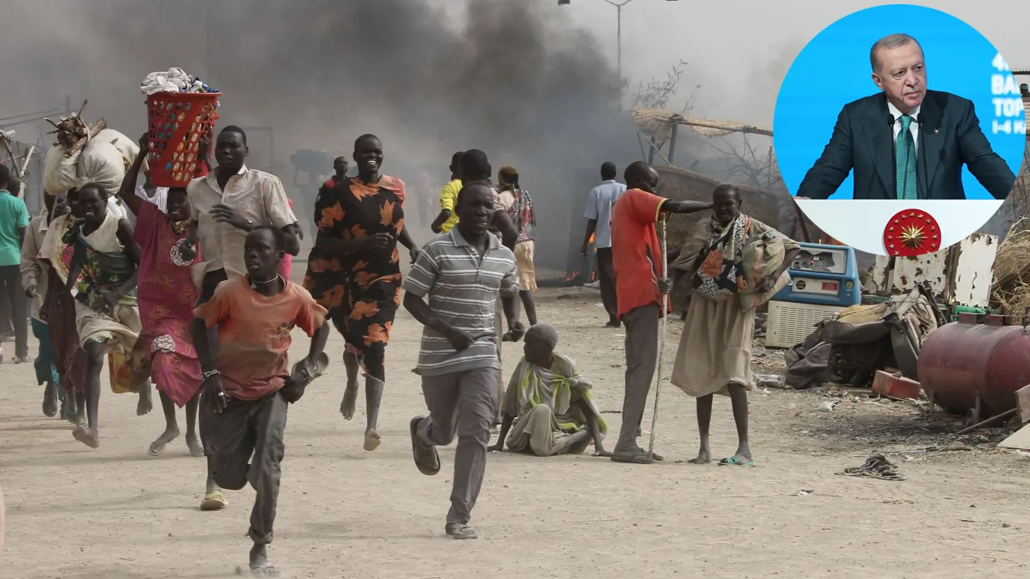 সুদানের রক্তপাত বন্ধে মুসলিম বিশ্বের প্রতি এরদোয়ানের আহ্বান
