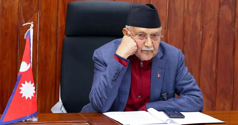 দেশত্যাগে নিষেধাজ্ঞায় নেপালের সাবেক প্রধানমন্ত্রী কে পি শর্মা অলি