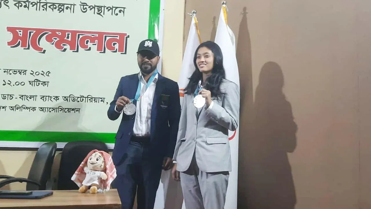 ঐতিহাসিক সাফল্যেও পুরস্কার মাত্র এক লাখ, অলিম্পিকে চোখ খৈ খৈ মারমার