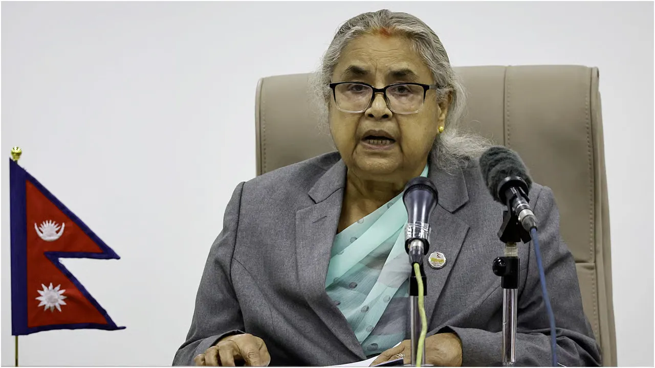 নেপালের প্রধানমন্ত্রী কার্কি অলির দলের প্রতিনিধিদের সঙ্গে বৈঠকে