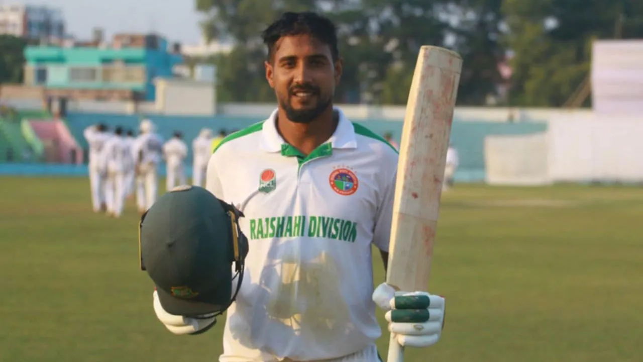 এক দশক পর সানজামুলের সেঞ্চুরি, সিয়ামের ৪ উইকেট