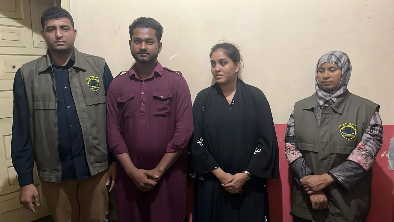 হাতিরঝিলে ৮ কেজি গাঁজাসহ দুই মাদককারবারি আটক