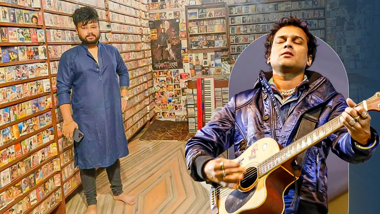 জুবিন গার্গের গান নিয়ে ভক্তের ব্যতিক্রমী সংগ্রহশালা